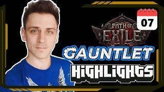 Gauntlet Day 7 - Path of Exile Highlights #572 - Mathil, Ben, captainlance, jungroan and others