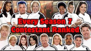 Hell's Kitchen - Ranking EVERY Season 7 Chef