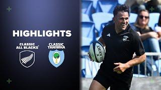 HIGHLIGHTS | Classic All Blacks v Classic Taniwha | 2024