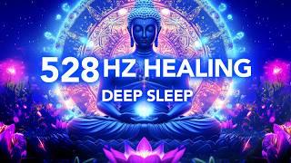 528 Hz HEALING SLEEP Music, Solar Plexus Chakra Activation for Cellular Regeneration