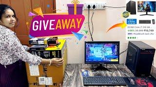 Under ₹15000 PC build i7 16gb for gaming | 10k Flipkart DZAB prebuilt full PC setup buying freefire