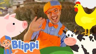 OLD MACDONALD's Barnyard Shenanigans | BLIPPI| Kids TV Shows | Cartoons For Kids | Fun Anime