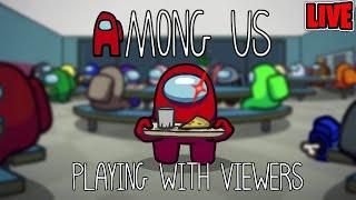 Modded Among Us Live- Modded - Playing with Viewers - Roles - New Update - Ps4/Xbox/Switch/Mobile