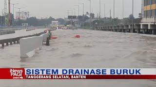 Sistem Drainase Buruk, Ruas Tol Jakarta-Tangerang Kembali Terendam Banjir #iNewsPagi 07/10