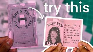 Turn Your BORING Business Cards into Zines!