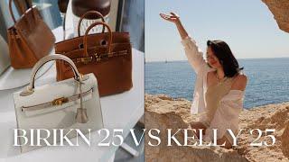 HERMÈS BIRKIN 25 VS KELLY 25: Which one is right for you? Modshots, detailed measurements and more!