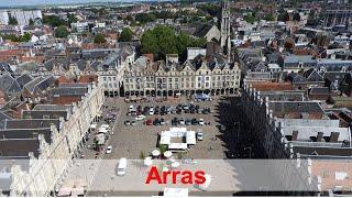 Arras (Frankreich) - eine Stadt mit historischen Tunneln (Les Boves) und Plätzen