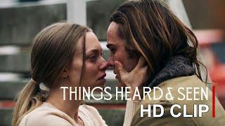 Catherine and Eddie - Kiss scene | Amanda Seyfried, Alex Neustaedter - Things Heard & Seen (2021)