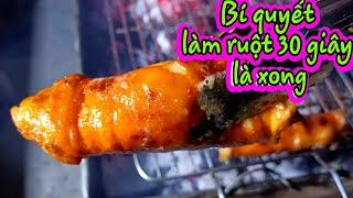 Cách Ướp Ruột Heo Nướng Ngon Nhất | Bí Quyết Làm Ruột Heo Chỉ Nhanh Nhất | Sơn Ngố Vlog