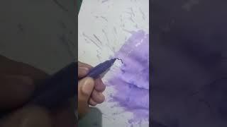 unicorn drawing with water _#shorts