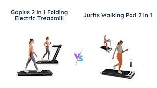 Goplus vs JURITS: Best Under Desk Treadmill Comparison ‍️