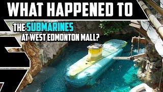 What happened to the Submarine Ride at West Edmonton Mall, Alberta, Canada?