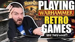 Playing EVERY Retro Warhammer Game (goofy AF)...