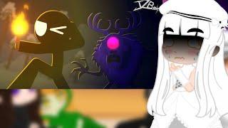 Mob Talker React To Stickman vs Deerclops by JzBoy (almost there everyone)