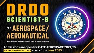 Aerospace/Aeronautical DRDO Vacancies based on GATE Score | Gate Aerospace Academy