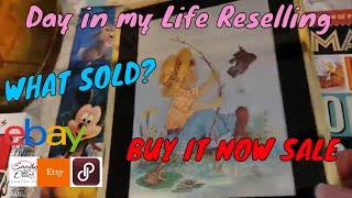 Double The Deals: 2 Live Sales In 1 Day! Buy It Now Sale | What Sold Vlog | Full-Time Reseller