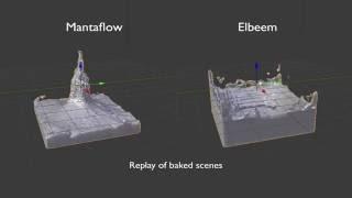 Blender Bake Speed Comparison for Liquids