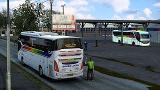 Suoss!! Sinar Jaya SR2 start Dari Pool Cibitung - ETS2 Indonesia