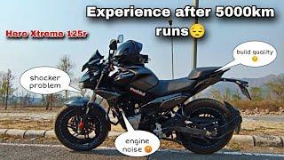 Hero Xtreme 125R Engine Noise Exposed After 5000km Runs! 