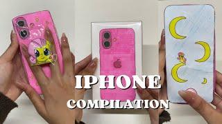 DIY PAPER IPHONE FAST UNBOXING ASMR🪩 | COMPILATION