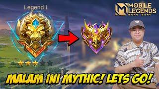  MALAM INI MYTHIC  MUSUH PENJOKI + PREMAN RANK = KELUARIN HERO POWER  LIVE STREAM MOBILE LEGENDS