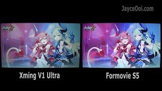 Xming V1 Ultra vs Wanbo Mozart 1, Everycom HQ10W, Xming Page One, Formovie S5 & XGIMI Halo+