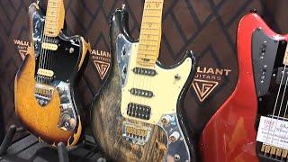 Custom Guitars Made in Ukraine - VALIANT GUITARS at NAMM 2023