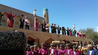 Maskharoboz dance  Khiva, Ichan Kala, September 2019