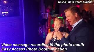 Video Booth rentals in Dallas TX | Dallas Photo Booth Experts