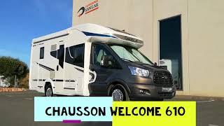 Autocaravana perfilada Chausson Welcome 610 | 4 Plazas | Caravanas Sangar