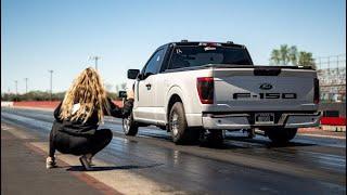 Track Testing back to back in OKC in the Twin Turbo F-150