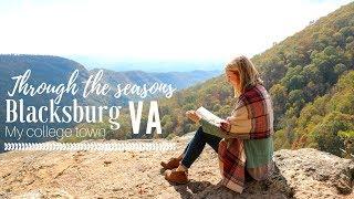 VIRGINIA TECH || My college town through the seasons