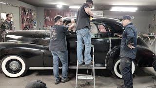 Roof chop on a 1948 Pontiac four door sedan (4.5 inches) 🪚 NEW BUILD