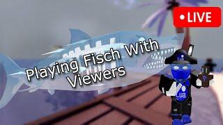 [LIVE] Playing Fisch With Viewers (Day 3)