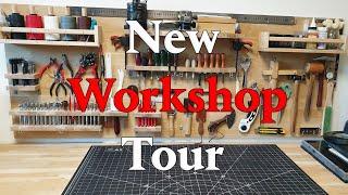 New Workshop Tour: See My Leatherworking Setup and Tools for Crafting Success! Shop Tour 2023