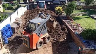Mini Excavation - Soil removal for pool excavation part 2
