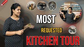 most requested￼ kitchen ￼ tour// with simple and easy tips…. @anjithasworld ￼