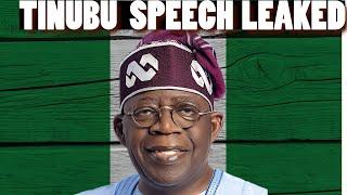 IS THIS REAL? PRESIDENT TINUBU SPEECH LEAKED BEFORE 7AM BROADCAST