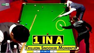 1 IN A Trillion Snooker Moments !