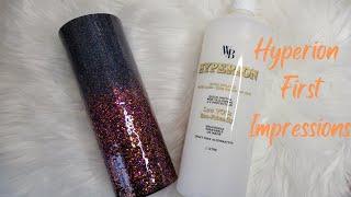 Hyperion Glitter Tumbler First Impressions I Period Six Designs