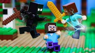 Monster School Herobrine VS Null : Alex and Steve Life - LEGO Minecraft Animation