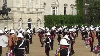 Beating Reteat 2024 Bands of HM Royal Marines National Asset