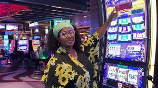 She puts $100 into  this TOP DOLLAR GRAND Slot, Watch What Happens Next!