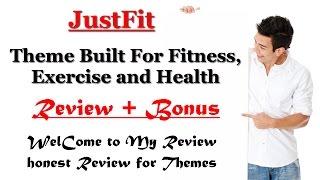 JustFit   Ultimate Fitness and Exercise WordPress Theme