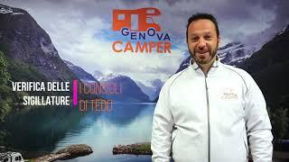 Manutenzione del camper: verifica sigillature