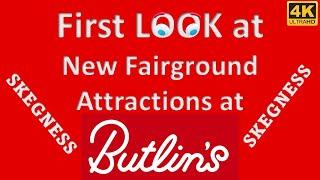 Butlins First look at New Fairground Attractions 2023