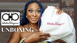 Ferragamo Luxury Unboxing 2023 - Affordable Birkin DUPE?! | Glam Luxe Mama #ferragamo