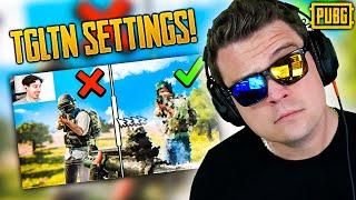 TGLTN Finally Reveals His PUBG Settings! - HollywoodBob REACTS!