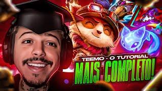 TEEMO WILD RIFT - TUTORIAL MAIS COMPLETO DE TEEMO!