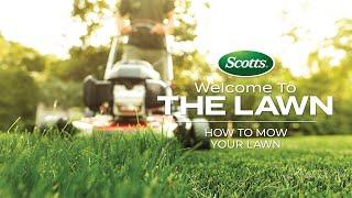 Welcome To The Lawn: How to Mow Your Lawn